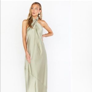 Jasmine Halter Maxi Dress